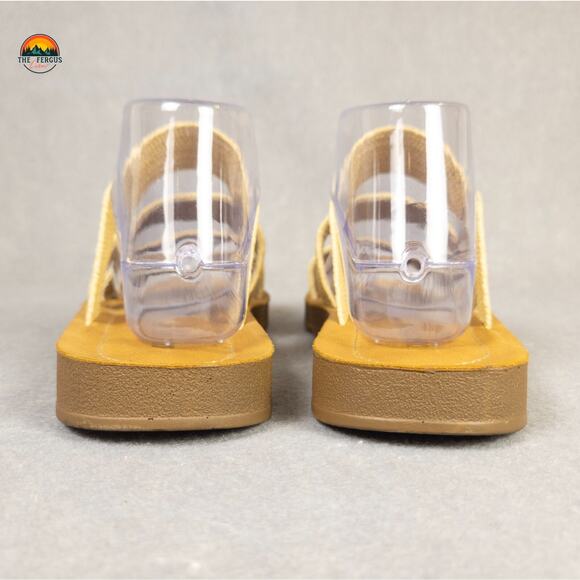 Cushionaire Memory Foam Slide Sandal Cream Brown Slip On Women's Size 10 - Picture 6 of 9